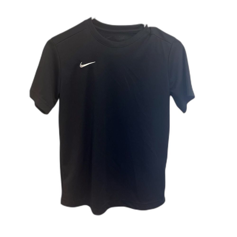 Nike Kids Black Athletic Jerseys with Iconic Swoosh